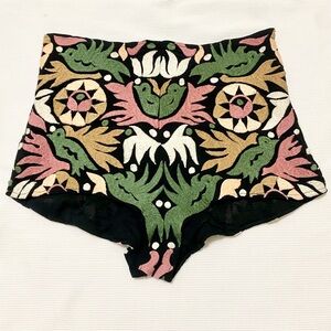 Antik Batik Embroidered Arom Cheeky Shorts